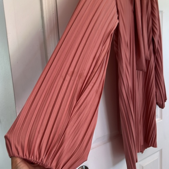 Zara flow dress pink Small size Zara open flow - Picture 6 of 16